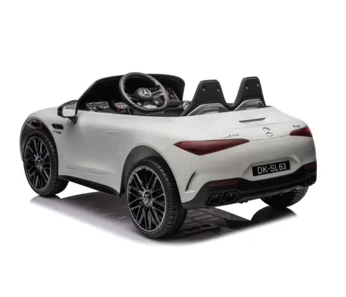 Mercedes AMG SL63 Battery Car White