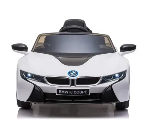 Vienvietīgs elektromobilis BMW i8 Coupe White