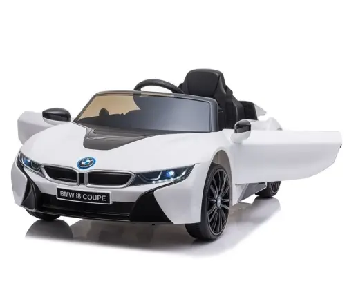 Vienvietīgs elektromobilis BMW i8 Coupe White