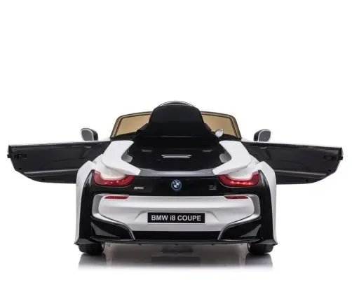 Vienvietīgs elektromobilis BMW i8 Coupe White