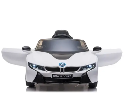 Vienvietīgs elektromobilis BMW i8 Coupe White