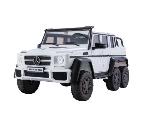 Детский электромобиль Mercedes G63 6x4 24V White Детский электромобиль Mercedes G63 6x4 24V White