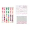 Nail Set Pink Nail Tips Stickers Diamonds Nail Set Pink Nail Tips Stickers Diamonds