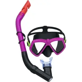 Diving Set Mask with Tube Pink 24070