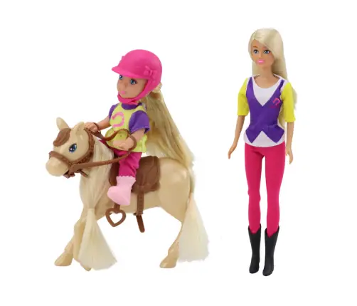 Набор кукол Anlily с ребёнком и пони Набор кукол Anlily с ребёнком и пони