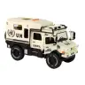 Off-Road Vehicle City Service Beige Opening Door Sound Light