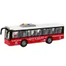 Battery Powered Bus Lights Sounds Friction Drive Red 1:16