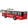 Battery Powered Bus Lights Sounds Friction Drive Red 1:16