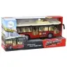 Battery Powered Bus Lights Sounds Red City 1:16