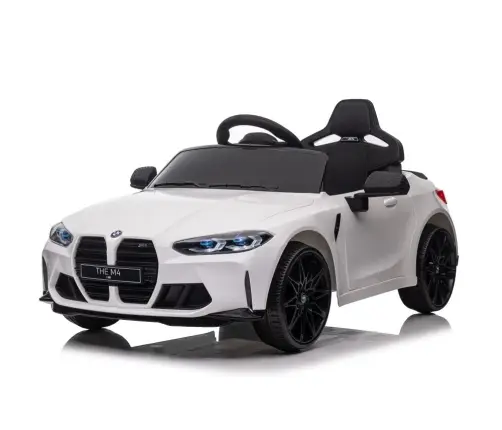 Vienvietīgs elektromobilis BMW M4 White