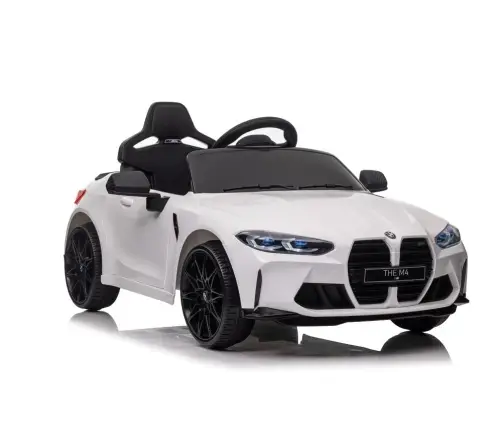 Vienvietīgs elektromobilis BMW M4 White