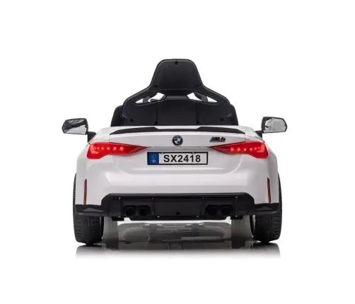 Vienvietīgs elektromobilis BMW M4 White