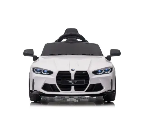 Vienvietīgs elektromobilis BMW M4 White