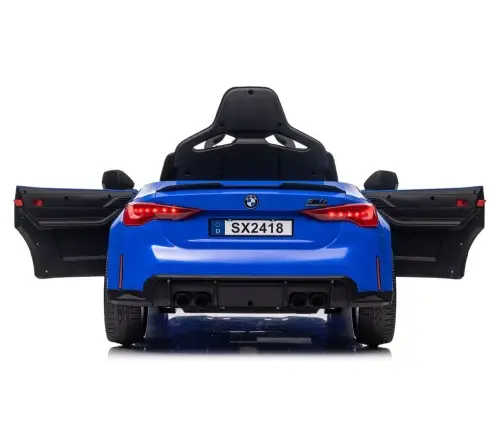 Vienvietīgs elektromobilis BMW M4 Blue