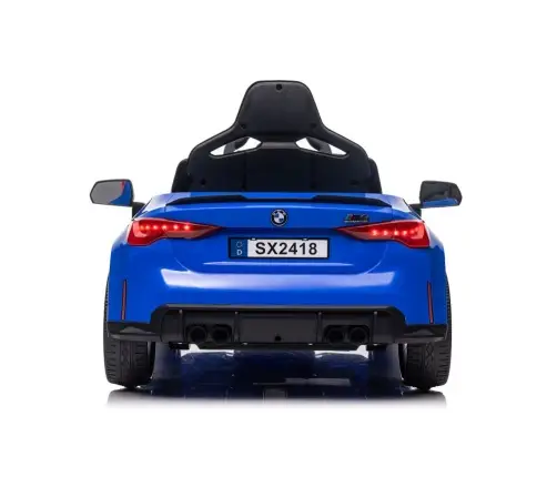 Vienvietīgs elektromobilis BMW M4 Blue