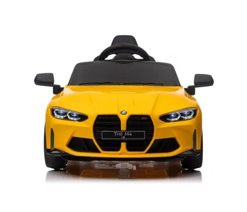 Vienvietīgs elektromobilis BMW M4 Yellow