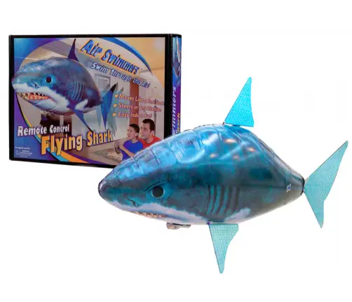 Radiovadāmā zivs ar pulti Shark Blue