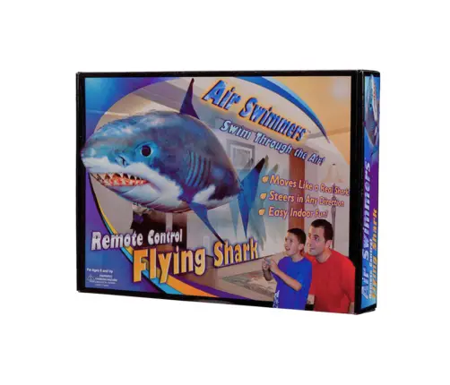 Radiovadāmā zivs ar pulti Shark Blue