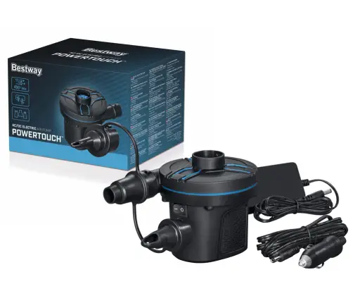 Electric Pump 490 l/min 220/12V Bestway 62255 Electric Pump 490 l/min 220/12V Bestway 62255