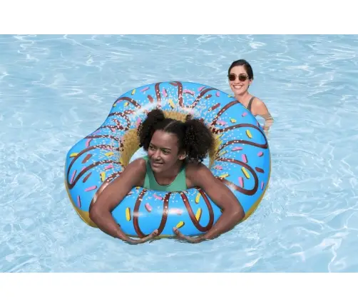 Donut Swimming Ring Donut Blue 107 cm Bestway 36118
