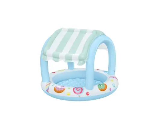 Inflatable Garden Pool with Cover Bestway Pool 52638 104cm