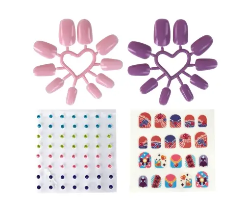 Beauty Set Pink Case DIY Makeup Nails Accessories Beauty Set Pink Case DIY Makeup Nails Accessories