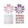 Beauty Set Pink Case DIY Makeup Nails Accessories Beauty Set Pink Case DIY Makeup Nails Accessories