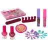 Beauty Makeup and Nail Set in a Pink Suitcase Beauty Makeup and Nail Set in a Pink Suitcase