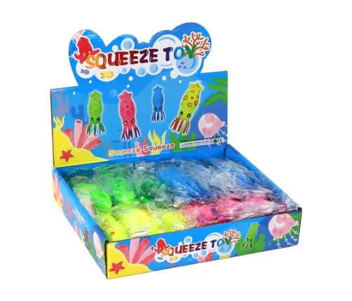 Anti-stress Squeeze Toy Kalmar Gniotek Colorful