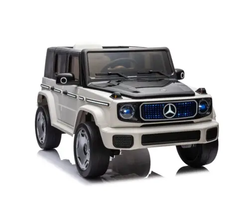 Battery-powered car Mercedes EQG 4x4 White