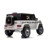Battery-powered car Mercedes EQG 4x4 White