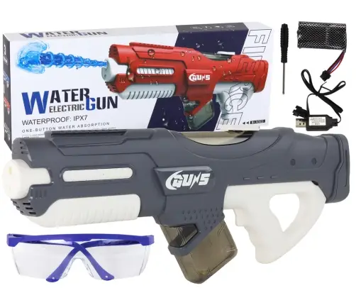 Large Gray Water Gun 750ml Glasses Large Gray Water Gun 750ml Glasses