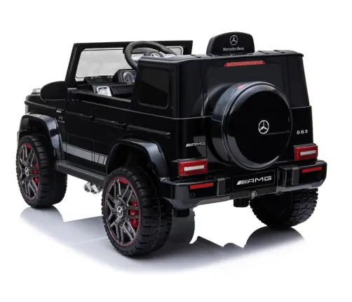 Vienvietīgs elektromobilis Mercedes G63 Black