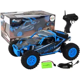 Radiovadāmā mašīna ar pulti Off-Road Car Blue