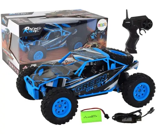 Radiovadāmā mašīna ar pulti Off-Road Car Blue