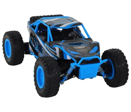 Radiovadāmā mašīna ar pulti Off-Road Car Blue