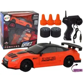 Radiovadāmā mašīna ar pulti Sports Car 1:24 Orange