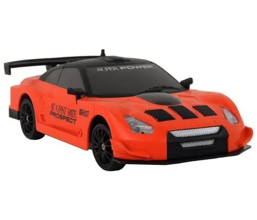 Radiovadāmā mašīna ar pulti Sports Car 1:24 Orange