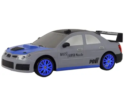 Radiovadāmā mašīna ar pulti Sports Car 1:24 Gray