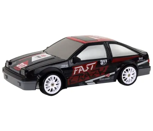 Radiovadāmā mašīna ar pulti Sports Car 1:24 Black