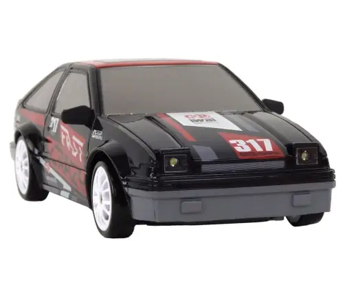 Radiovadāmā mašīna ar pulti Sports Car 1:24 Black