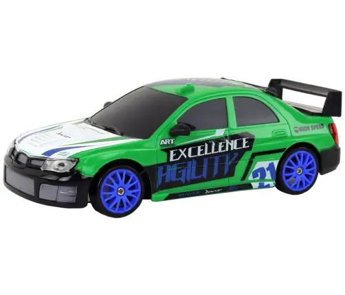 Radiovadāmā mašīna ar pulti Sports Car 1:24 Green