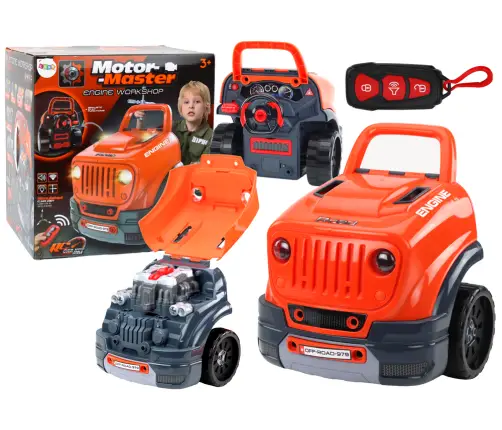 Workshop Car Engine Disassembly DIY Kit Orange