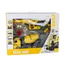 Construction Vehicles Sound Light 1:12 DIY Concrete Mixer Crane Excavator