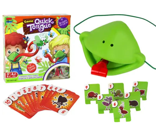 Fun Skill Game Quick Tongue - Catch the Insect Mask Chameleon Fun Skill Game Quick Tongue - Catch the Insect Mask Chameleon