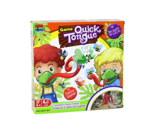 Fun Skill Game Quick Tongue - Catch the Insect Mask Chameleon Fun Skill Game Quick Tongue - Catch the Insect Mask Chameleon