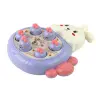 Whac-A-Mole Purple Whac-A-Mole Arcade Carrot-Smashing Rabbit Game