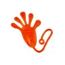 Sticky Hand Elastic Slime Orange