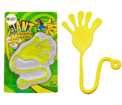 Sticky Hand Elastic Slime Yellow Sticky Hand Elastic Slime Yellow
