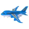 Radiovadāmā lidmašīna ar pulti Airplane Blue